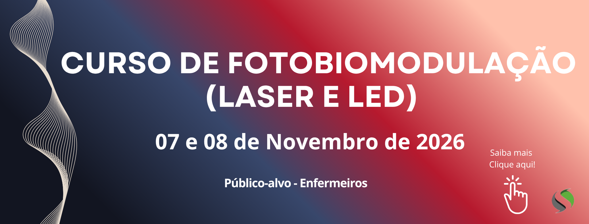 CURSO DE FOTOBIOMODULAÇÃO (LASER E LED) 